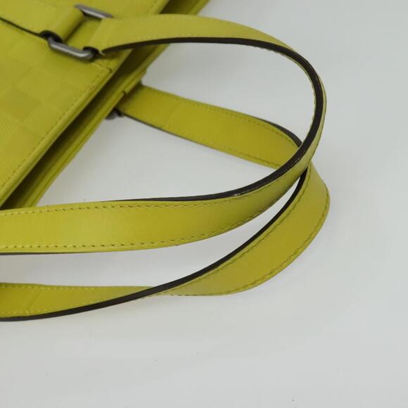 LOUIS VUITTON Damier Anfini Tadao PM Bag Bag Yellow N41393 - Picture 7 of 16